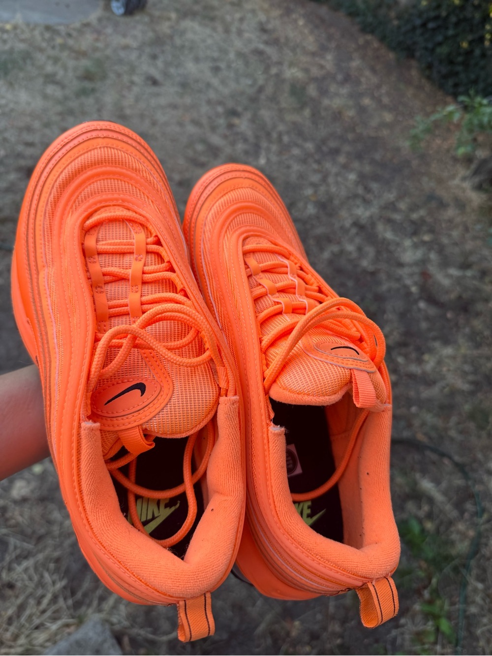 Women’s The Nike Air Max 97 Atomic Orange size 10 - Picture 3 of 10